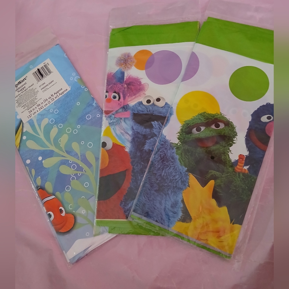 Finding Dory Party Tablecloth, Can be $5.